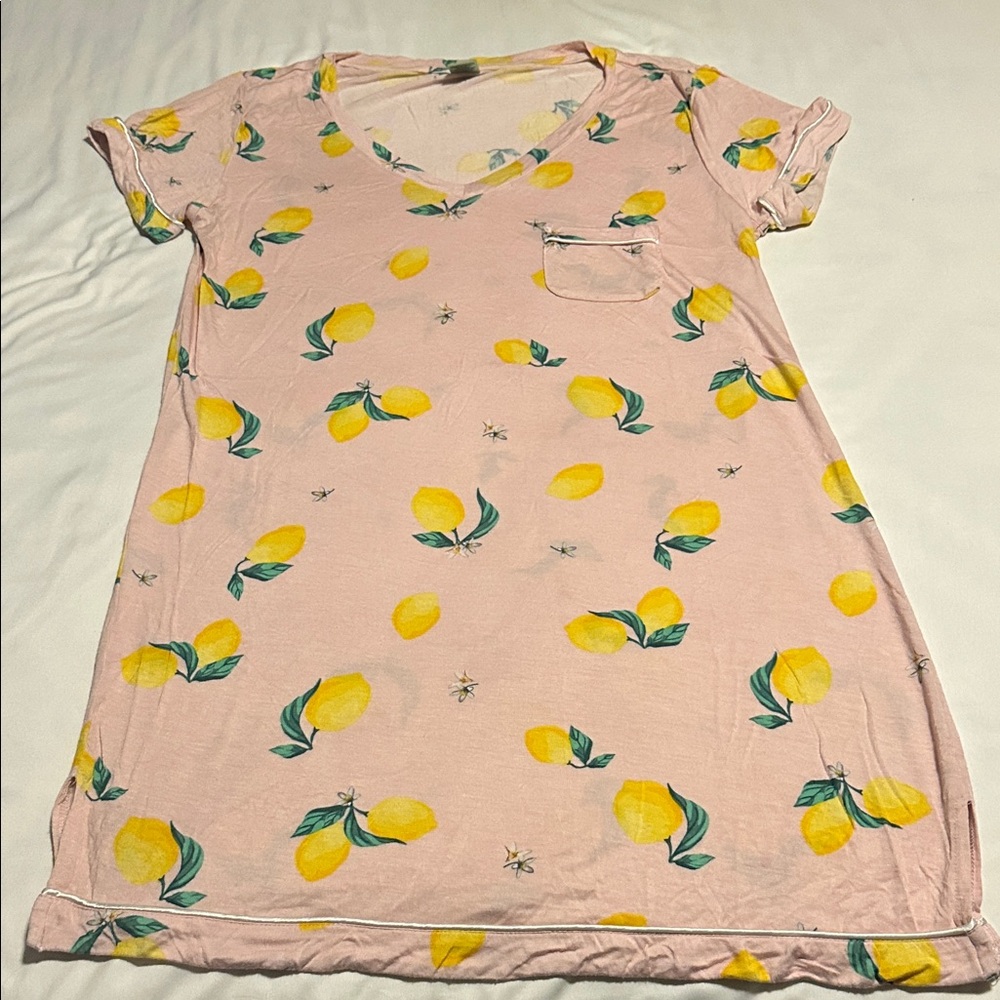 Honeydew Intimates Pink and Yellow Floral Pajamas